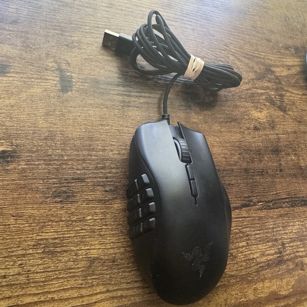 Razer Naga Trinity Wired Gaming Mouse W/ 12 Button Pad RZ01-0241
